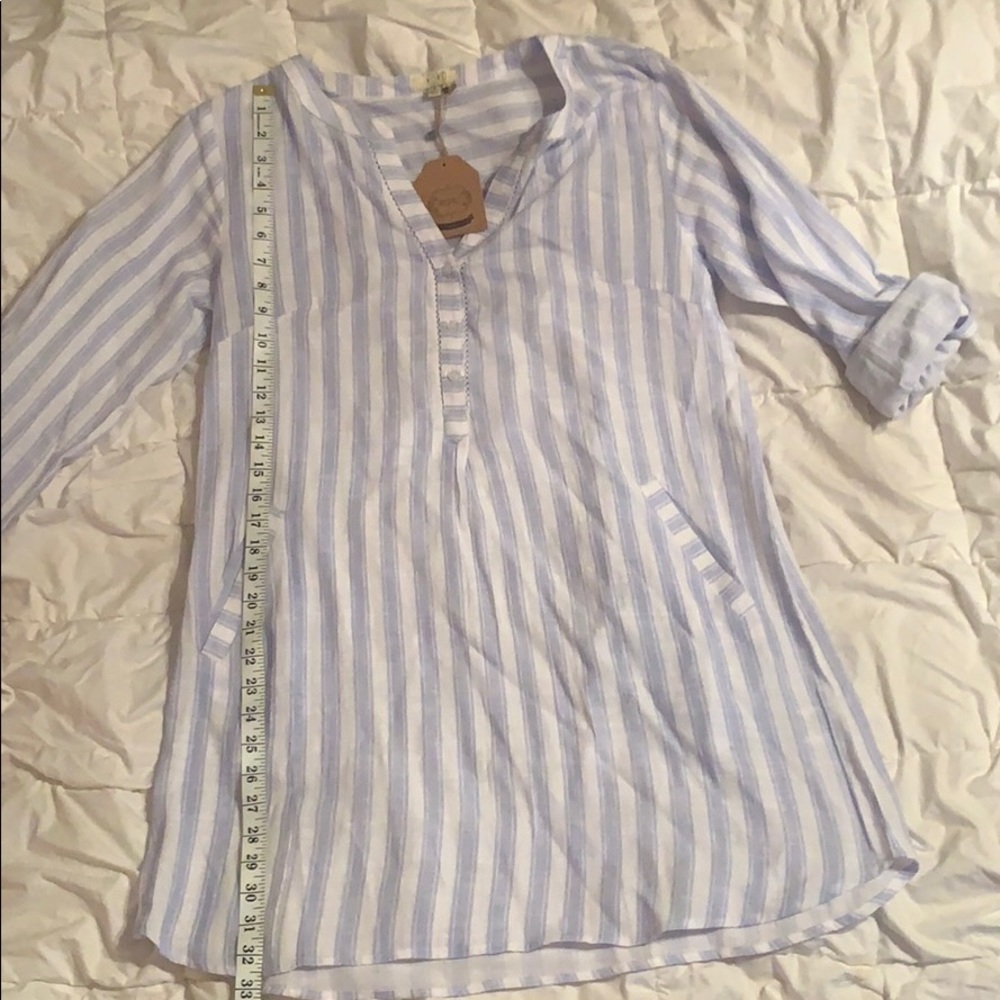 Super cute Pin stripe dress never worn new